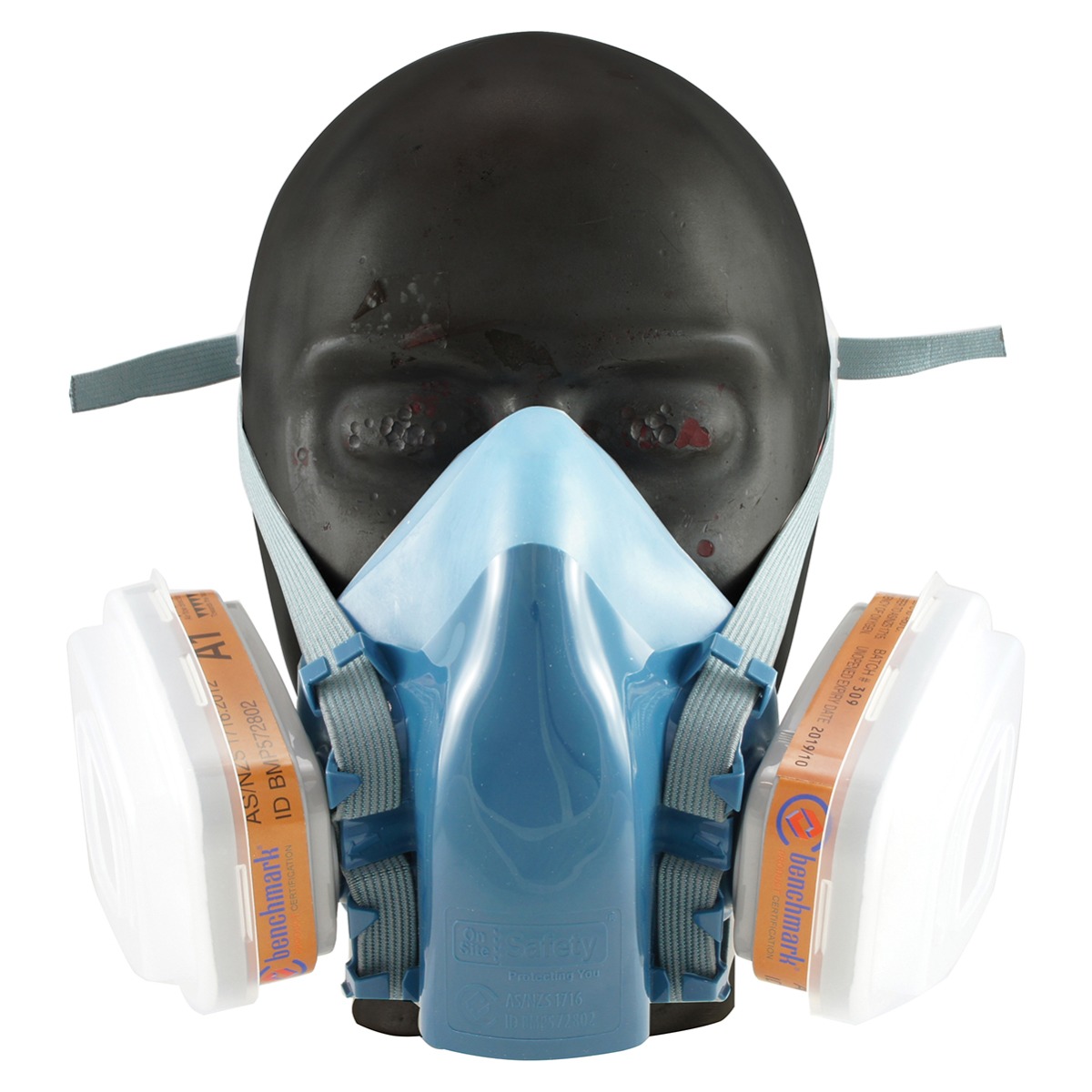 Respirator Half Mask A1 plus P2 Prefilters Kit in Tubs