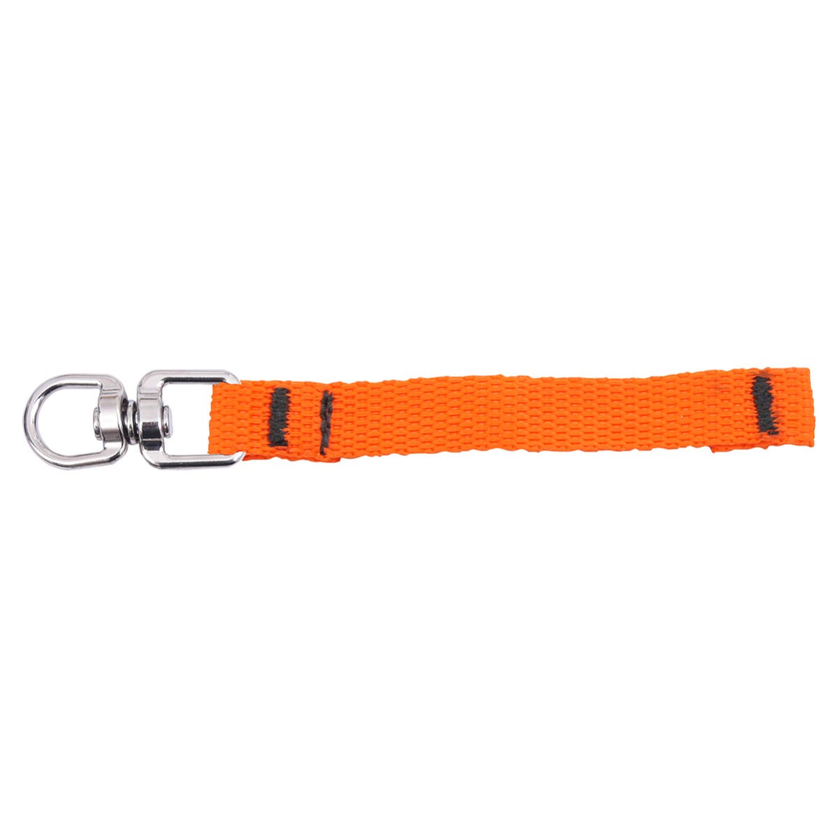 Tool Attachment, Webbing, Length 4.5", Swivel, Orange, 6 pieces per pack