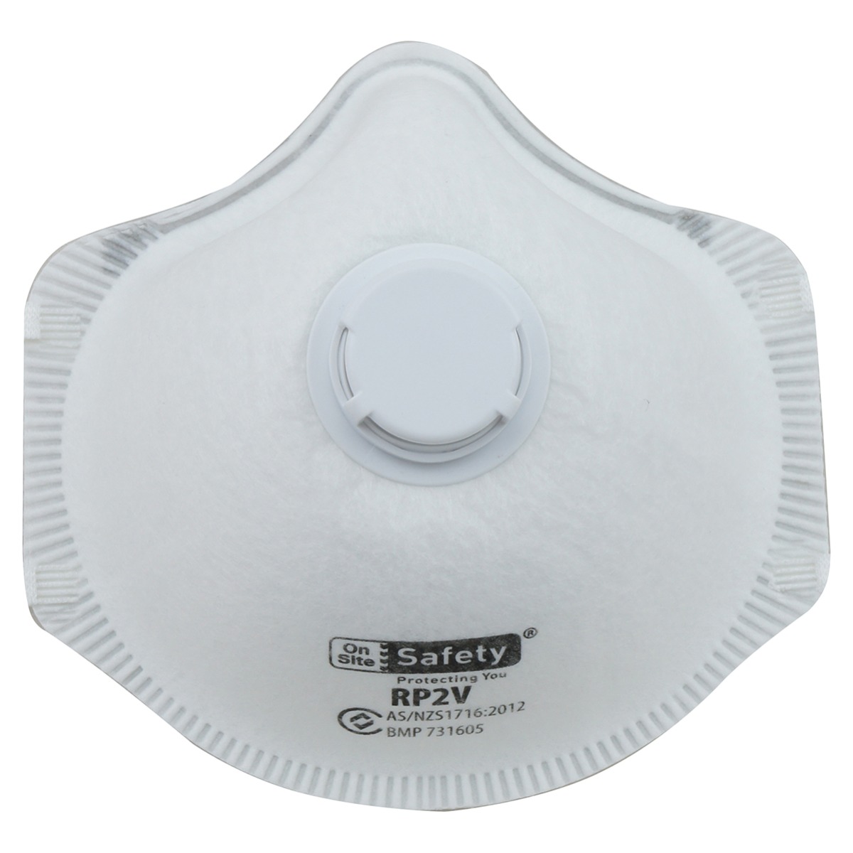 P2 Moulded Mask, Exhalation Valve, Box of 10