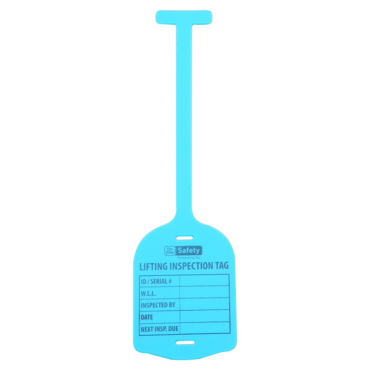 Lifting Inspection Tag, Silicone, Red, 10/pack