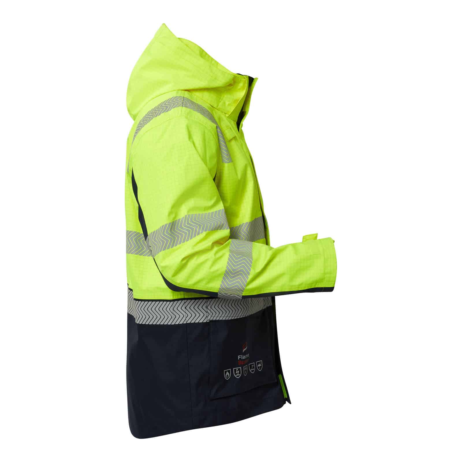 TORRENT HRC2 Reflective Wet Weather 3 in 1 Jacket thumbnail 4
