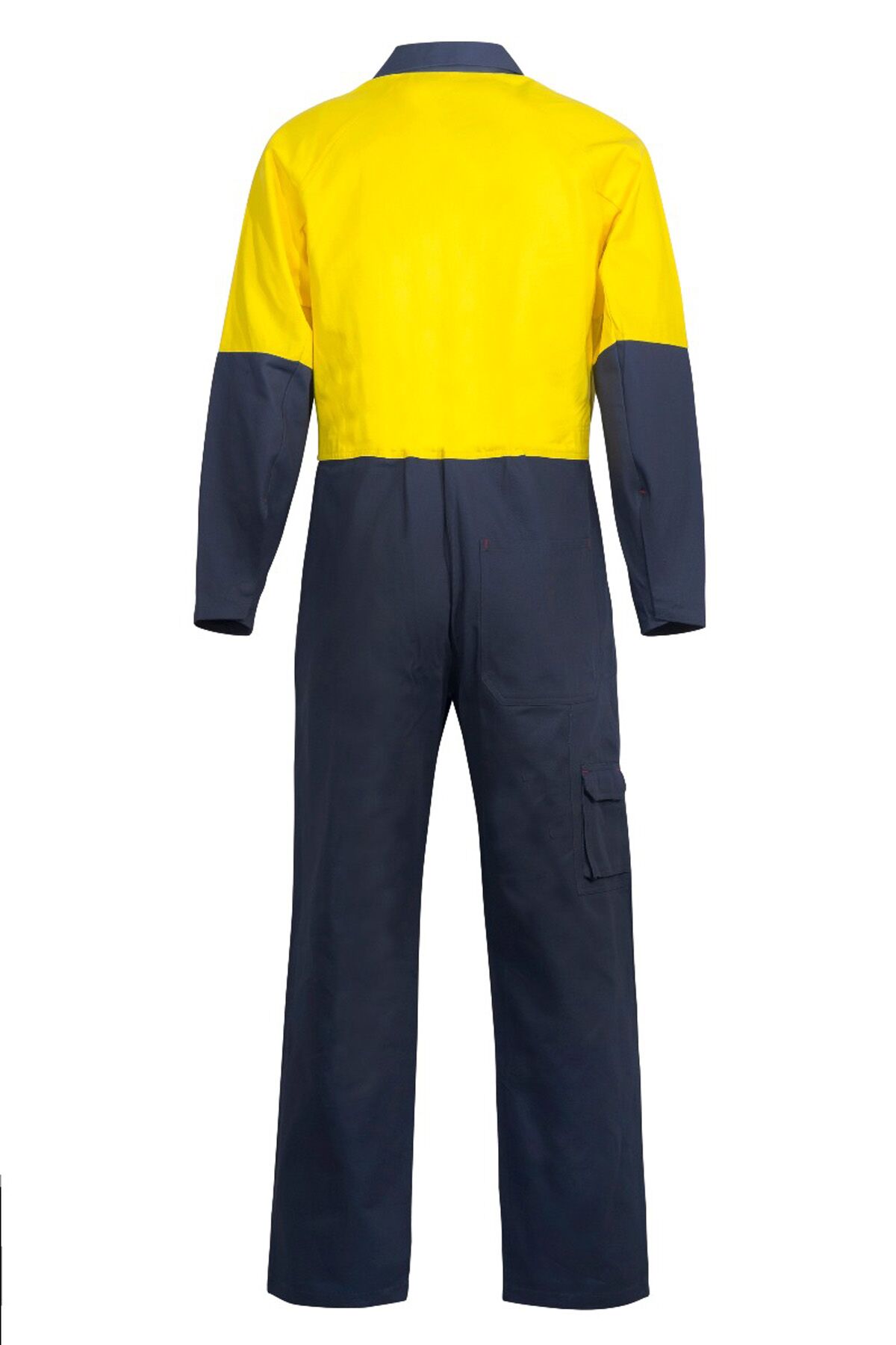 Hi Vis Two Tone Cotton Drill Coveralls thumbnail 4