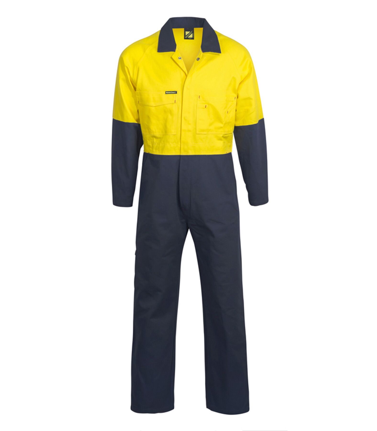 Hi Vis Two Tone Poly/Cotton Coveralls thumbnail 3
