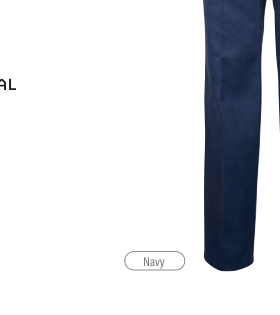 Single Pleat Cotton Drill Trouser